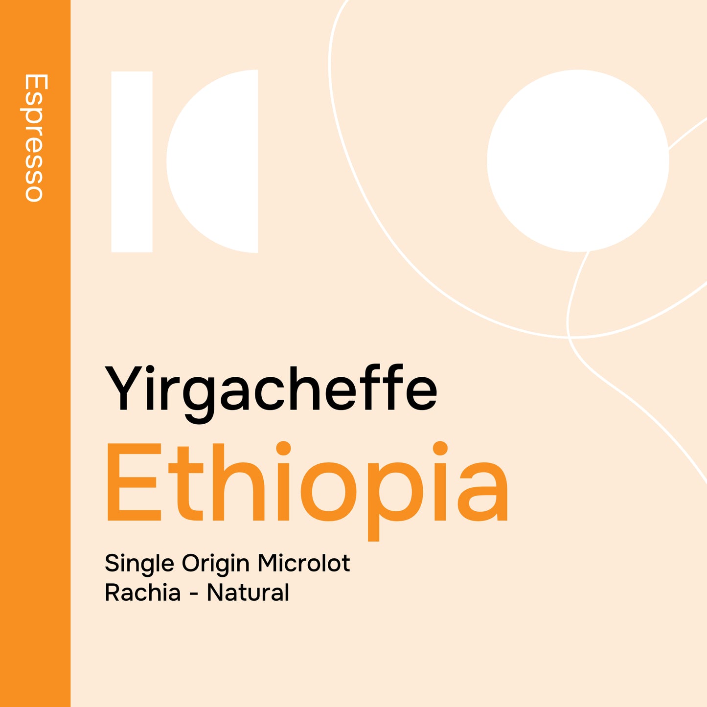 Ethopia Yirgacheffe Rachia - Espresso